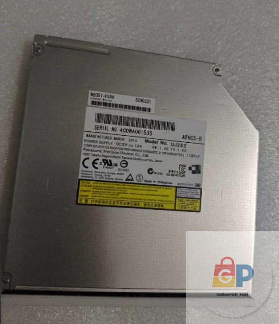 9.5mm SATA New UJ262 6X Blu-ray BD DVD CD RW Burner Player UJ-262