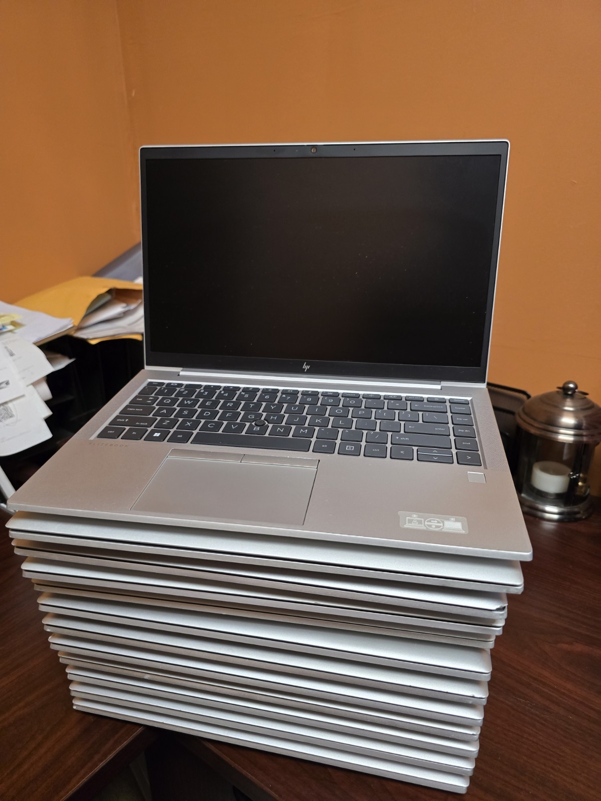 Lot of 10 HP EliteBook 845 G7-G8 AMD Ryzen 5 Pro Radeon Graphics, 8GB RAM No SSD