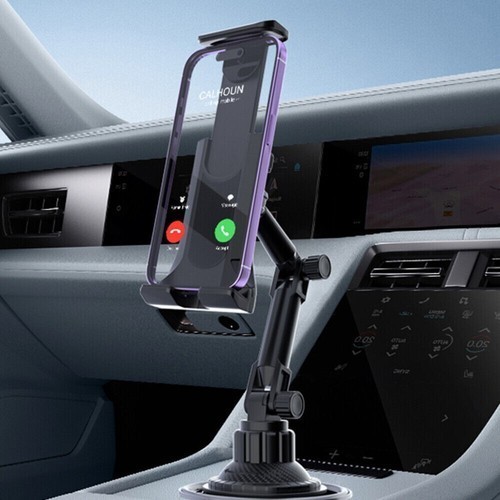 Universal Car Mount Car Cup Holder Phone Stand For 4.7-12.9″ iPhone iPad Tablet