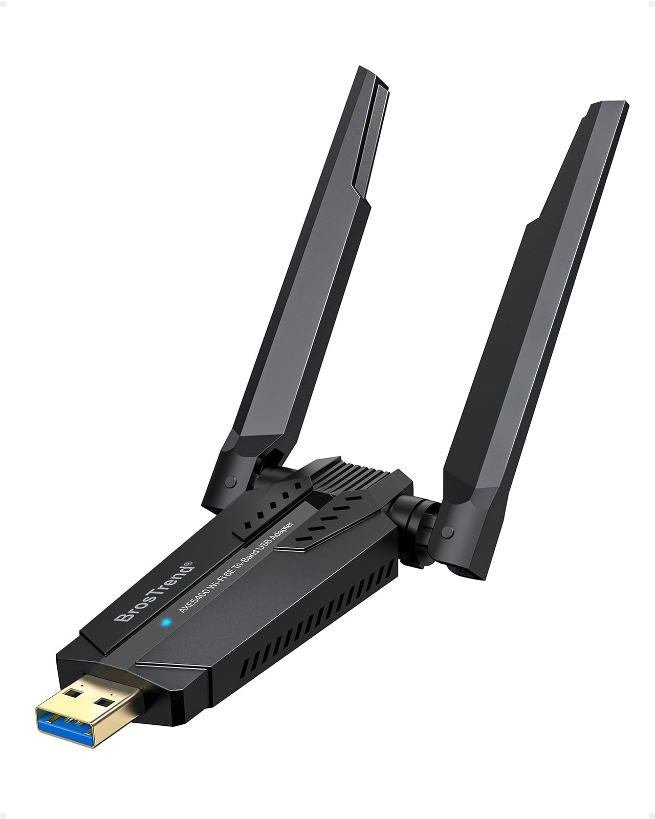 Axe5400 Wifi 6e Usb Adapter Triband Long Range Usb Wifi Adapter For Desktop Pc L