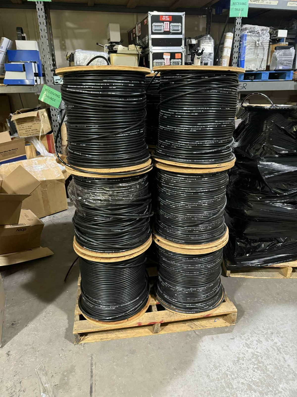 Essex Insulated CAT3 Riser CMR 25 Pair 26AWG Telco Trunk Backbone Cable 1000FT