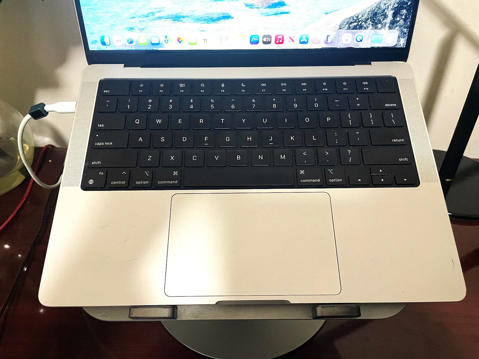 Apple Macbook Pro 2021 M1 Pro 14” 512GB SSD 16GB RAM A2442 Silver Grade A-