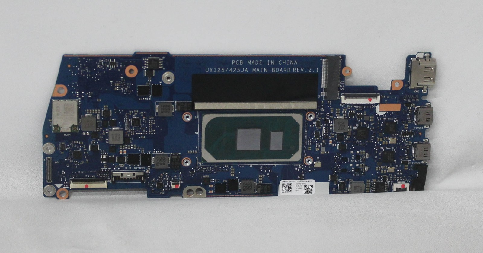60NB0QY0-MB1610 ASUS ZenBook 13 UX325JA i5-1035G1 1GHz 8GB Motherboard Grade A