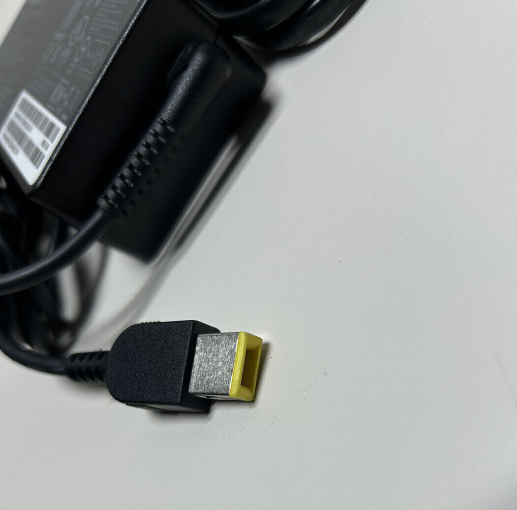 Lenovo Genuine OEM 90W 20V 4.5A AC/DC Power Supply Adapter Square / Slim Tip