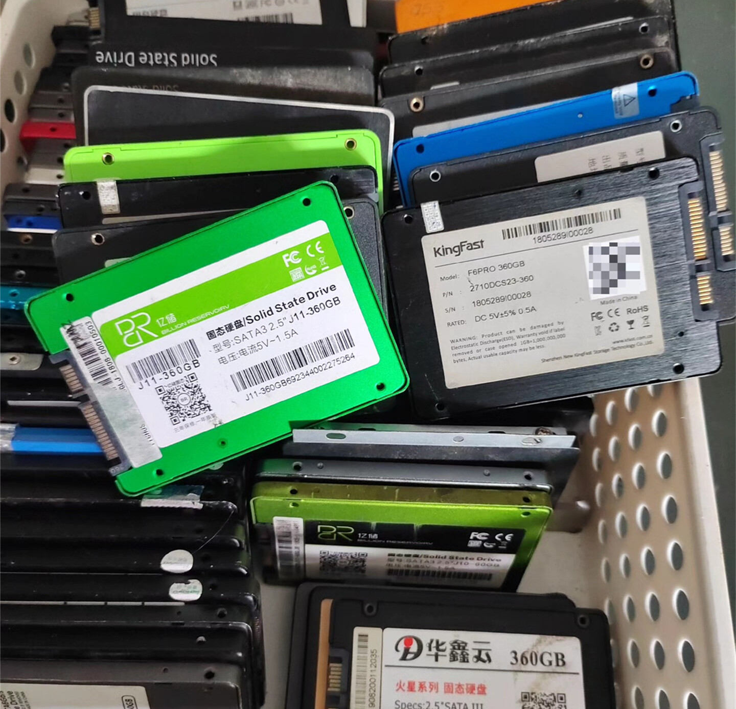 2.5” SATA III SSD Solid State Drive 120GB 240GB 480GB Laptop Desktop PC Lot
