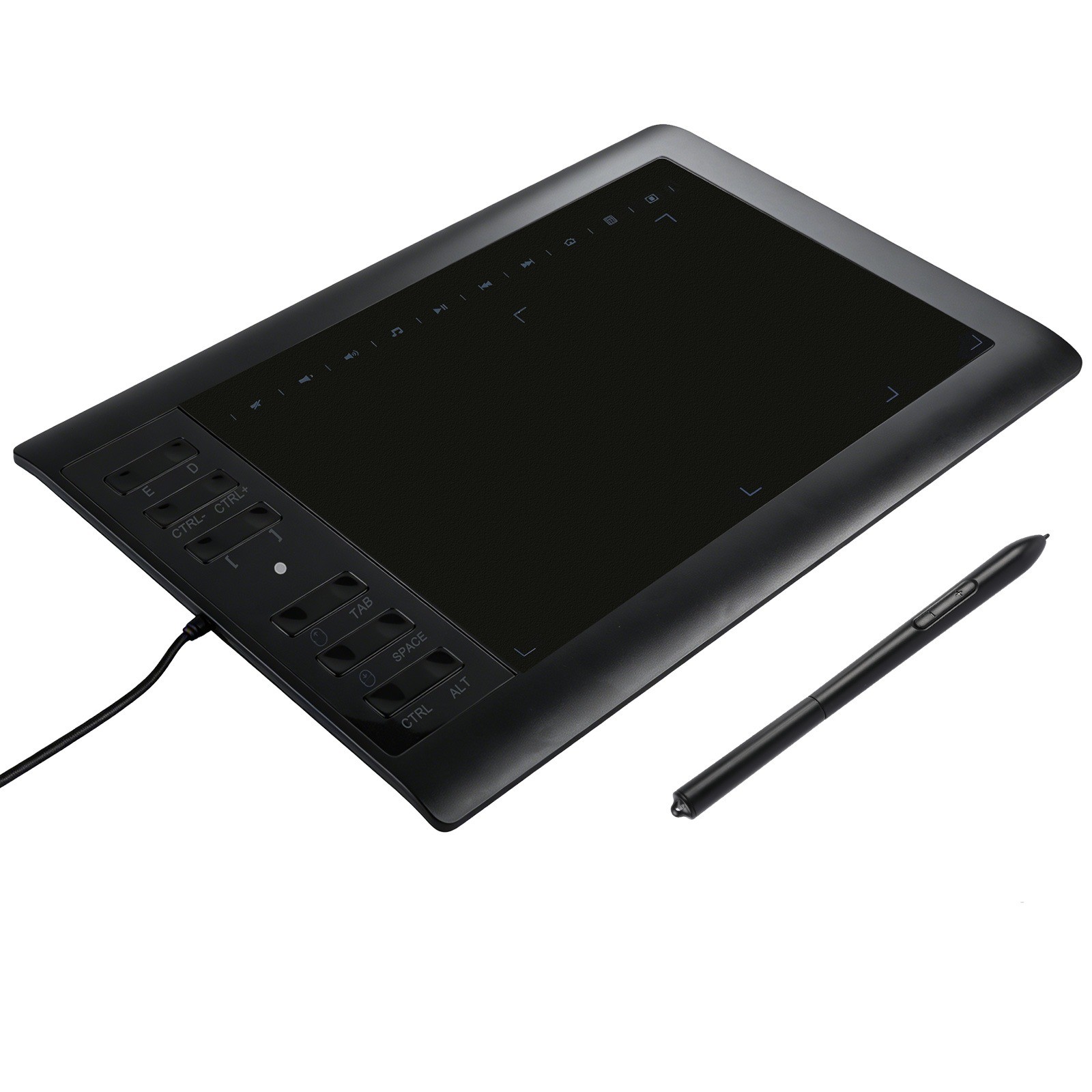 VIN1060 Plus Graphic Drawing Tablets Digital Pen Tablet for Mac, Windows Android