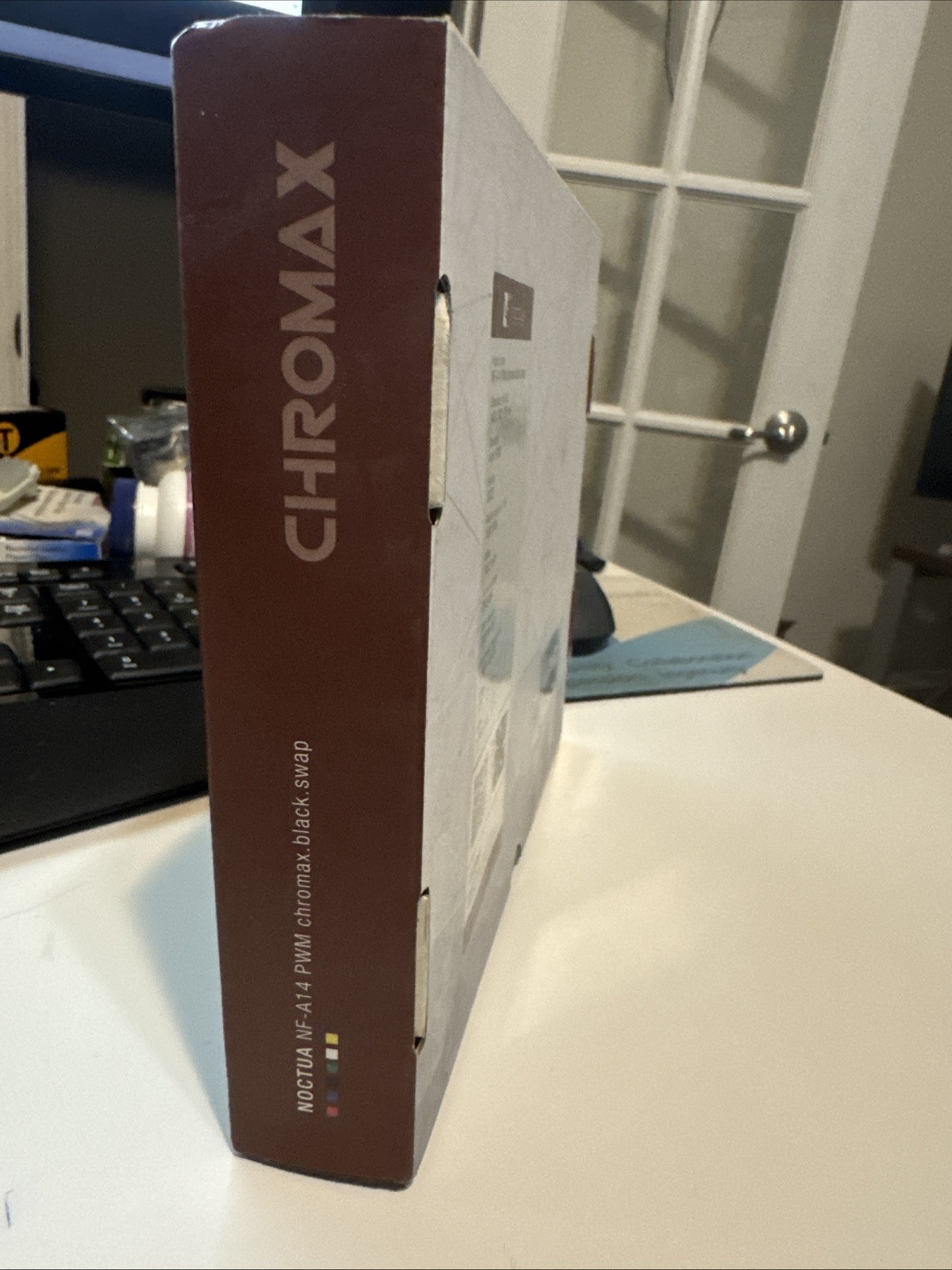 Noctua NF-A14 PWM Chromax.Black.Swap, Premium Quiet Fan, 4-Pin (140Mm, Black)