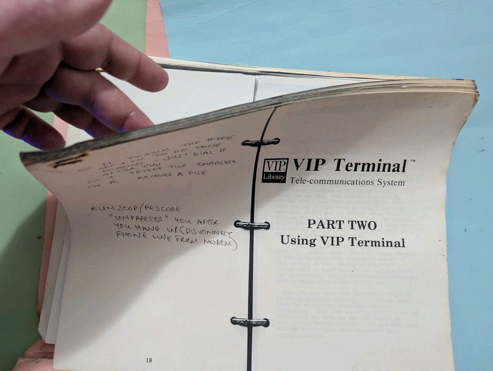 Bundle of Commodore 64 Software User Manual Photocopies – VIP Terminal Blitz Etc