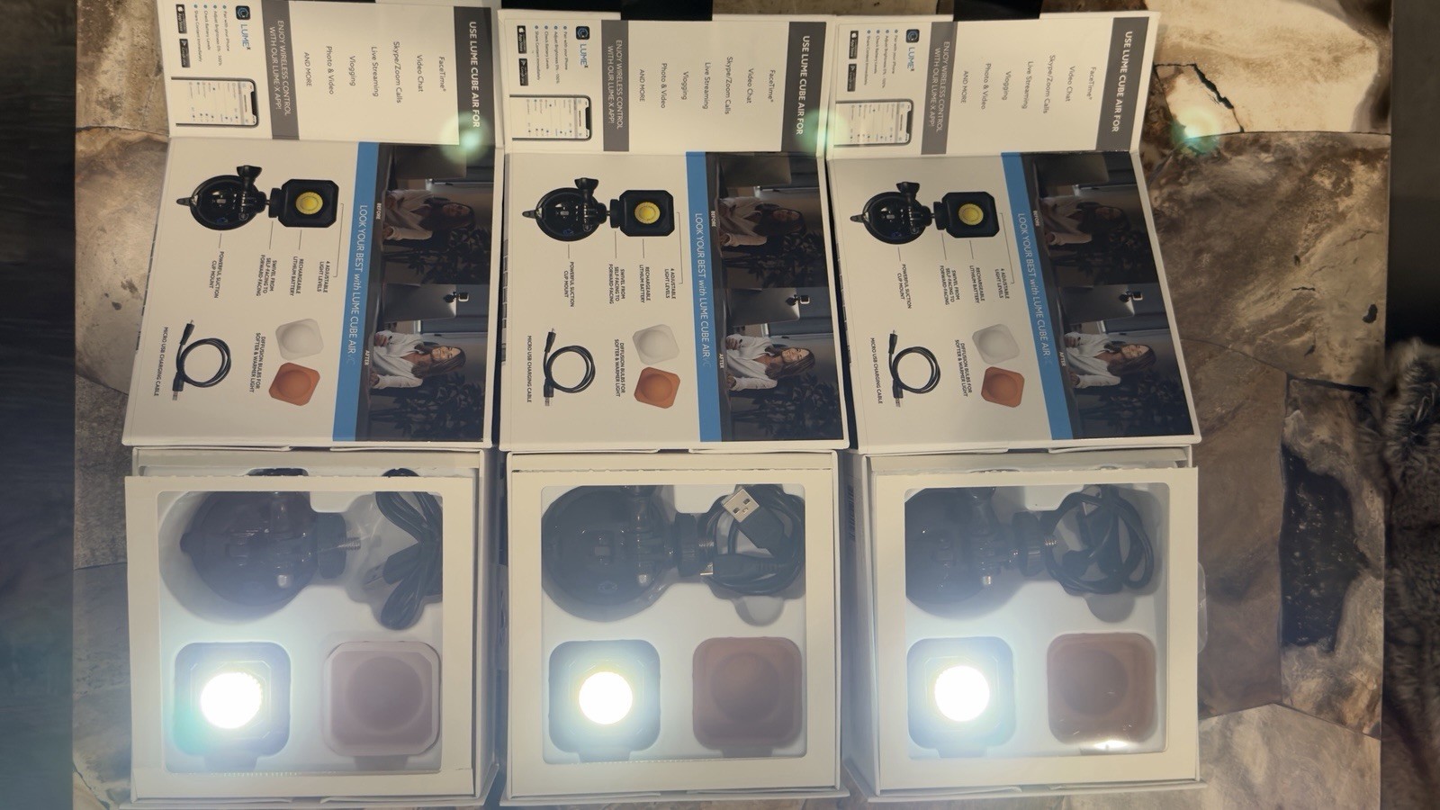 Lube cube AirVC LC-AIRVC EUC Complete Kit 3 Available USB LED Rechargeable Light