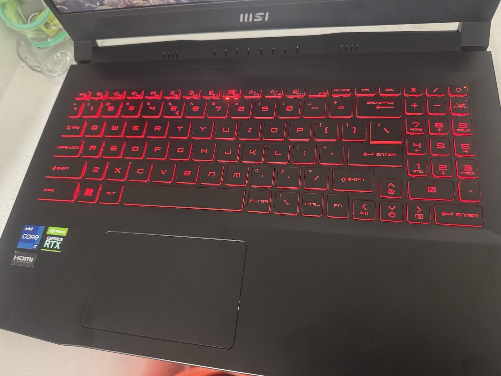 MSI Katana CF66 12 UDGaming Laptop 12th Gen Intel(R) Core(TM) i7-12650H 270GHz