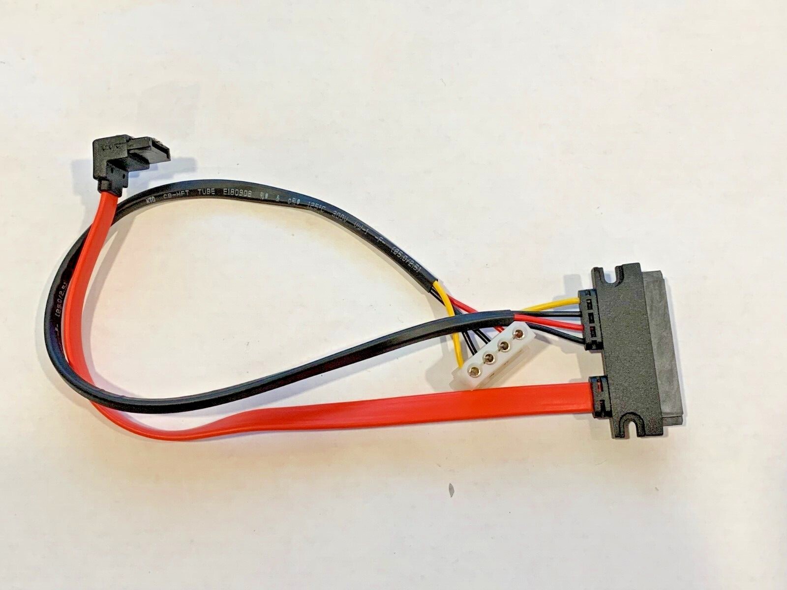 SATA Hard Drive Data Cable Power Cable 2 in 1, 7Pin+15Pin to L4P & 7Pin