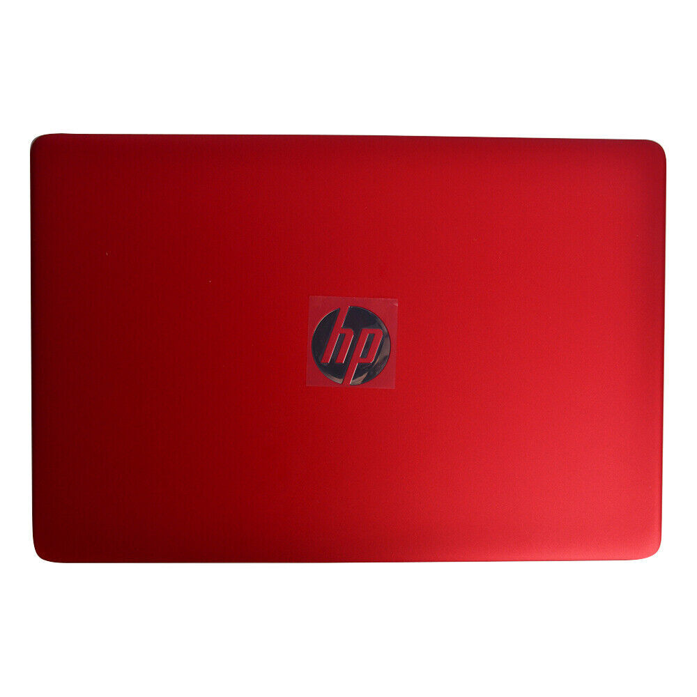 For HP 15-dw0081wm 15-dw0083wm 15-dw0000 Top Back Cover Lid & Hinges &Bezel Red