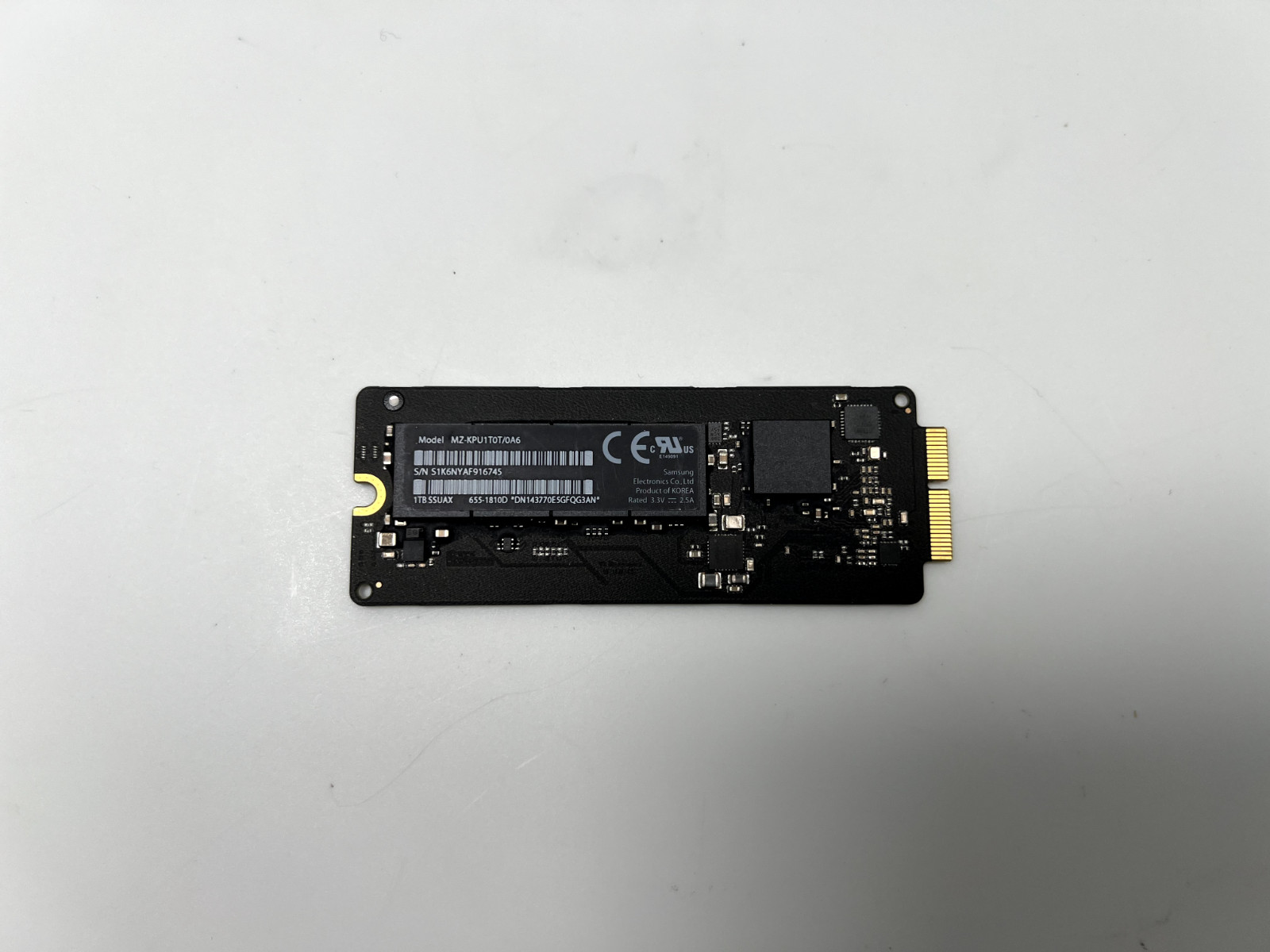 Apple OEM PCIe Blade SSDs – 128GB • 256GB • 512GB • 1TB • Multiple Part Numbers