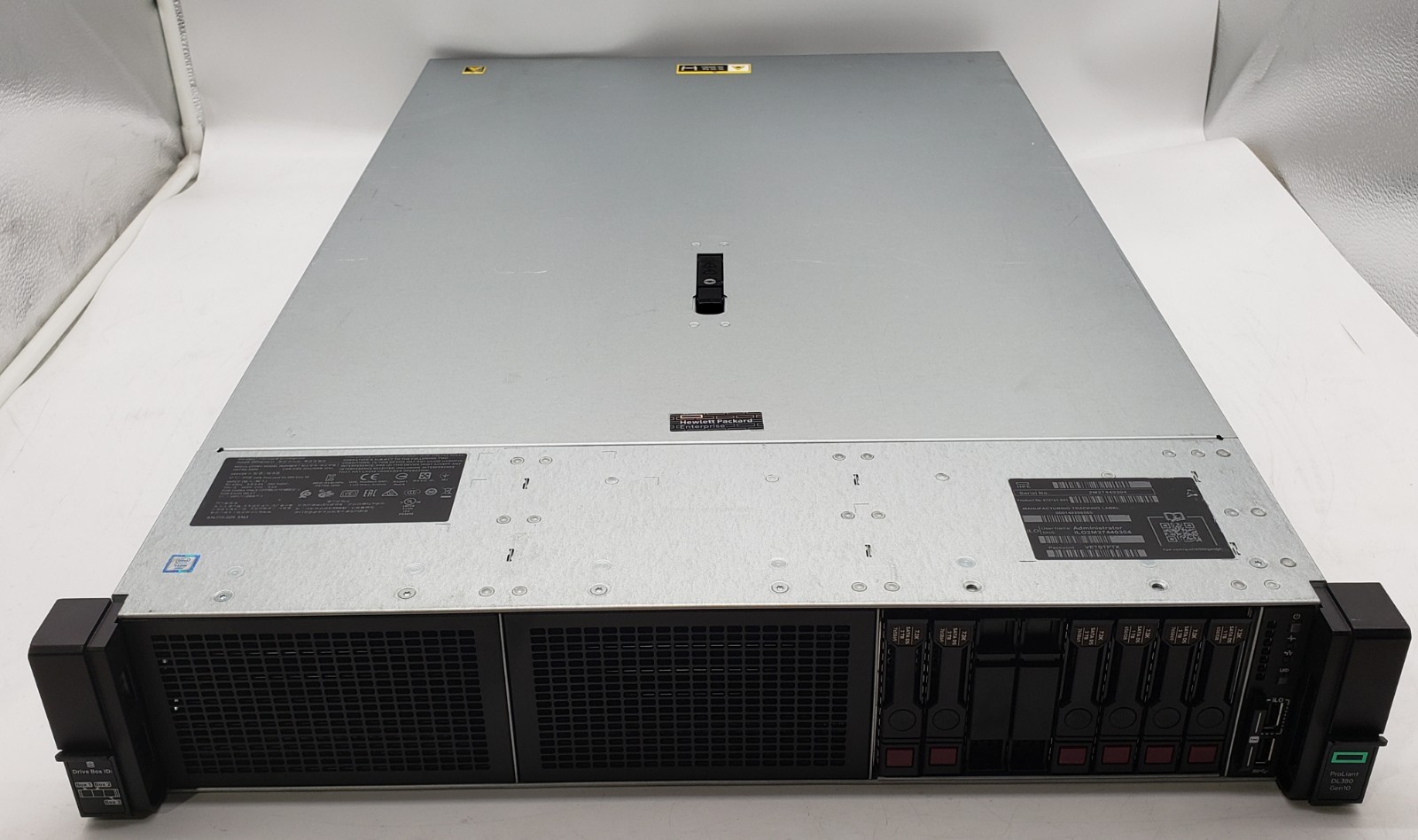 HP PROLIANT DL380 GEN10 (2)XEON GOLD 5115|RAM(2x64GB)(2x16GB)| 2x1TB & 3x2TB HDD