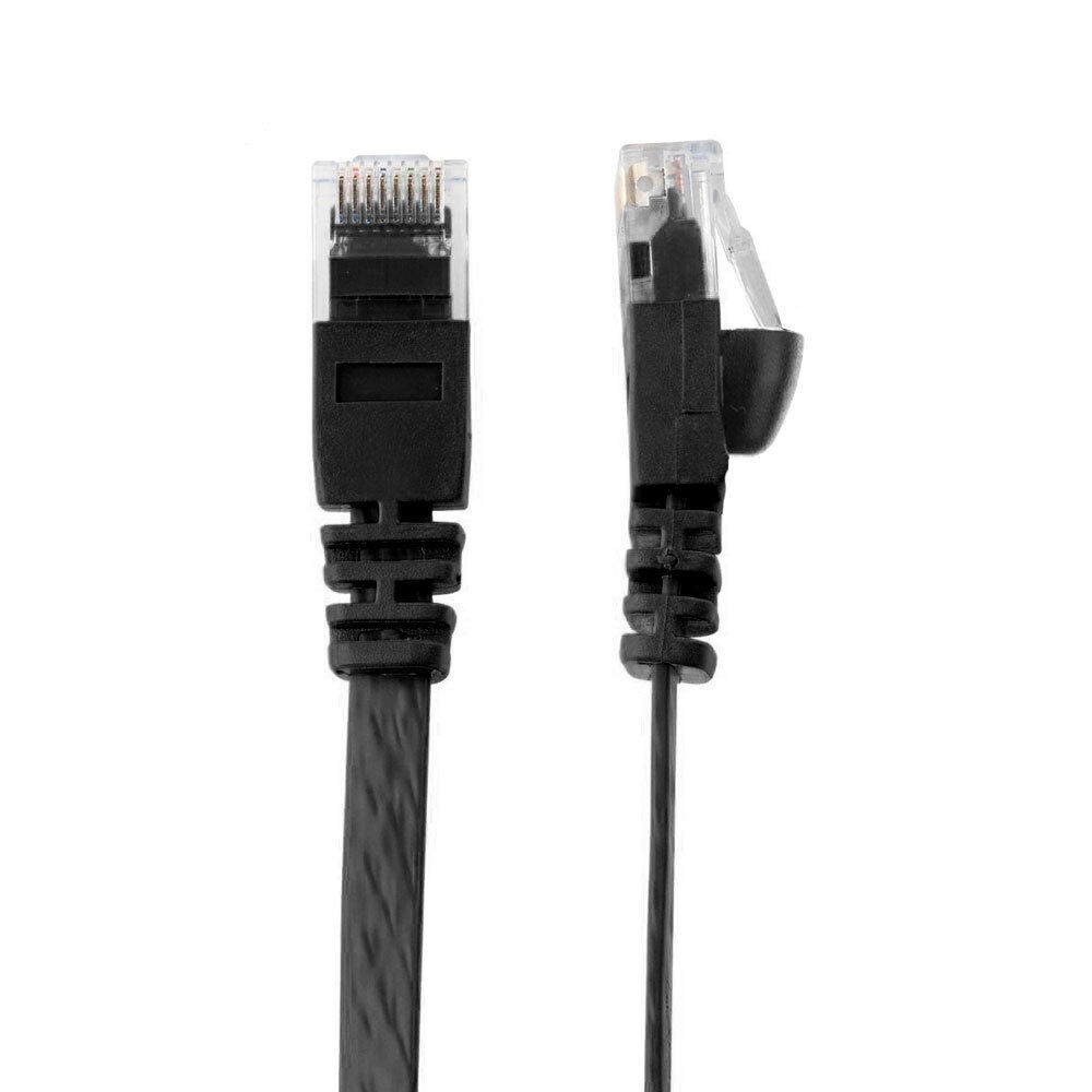 CAT 6a Flat Ethernet Network Cable with Speeds up to 10Gbps (3 Pack)