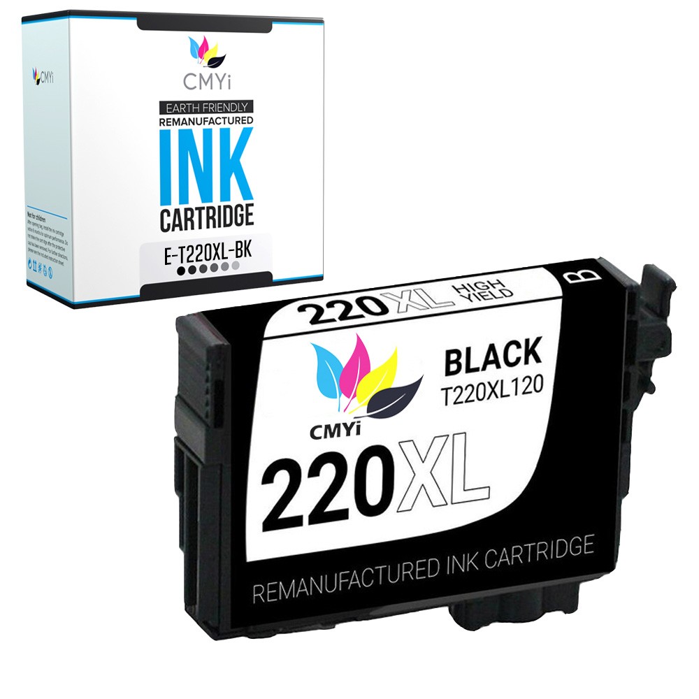 CMYi 220XL T220XL Black Color Ink Cartridges For Epson WorkForce 2750 2760 2650