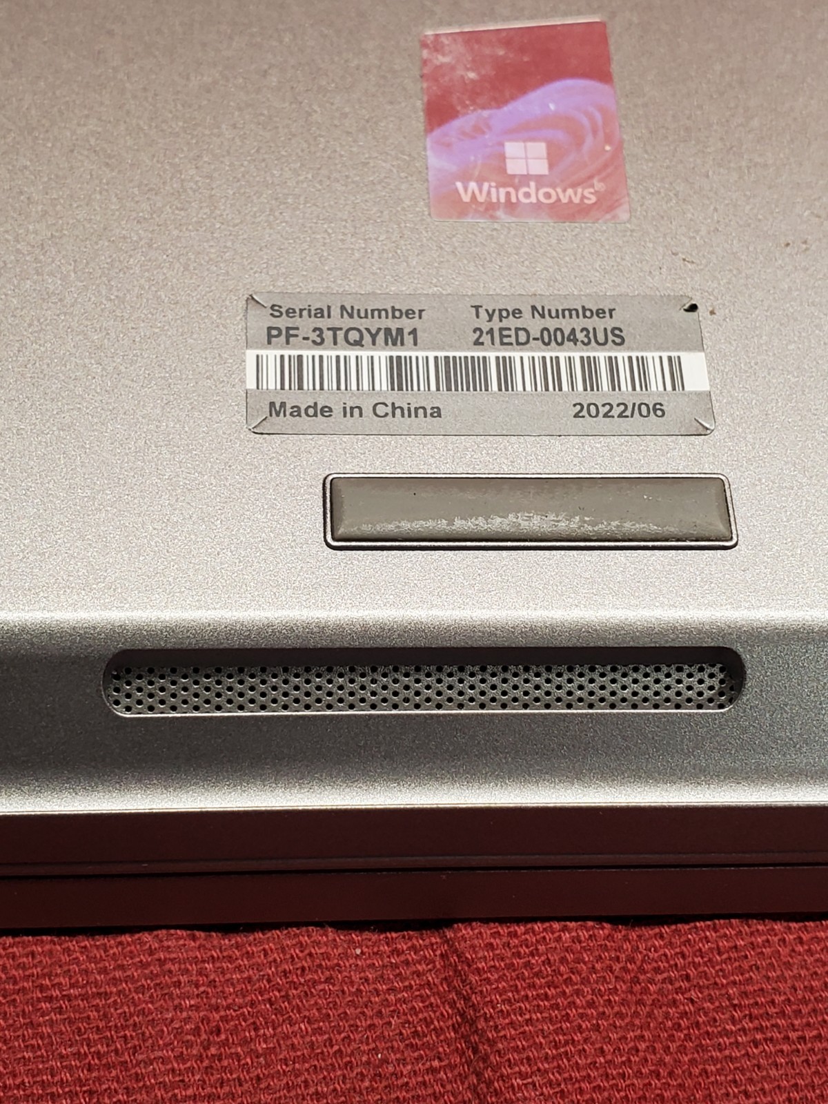 Lenovo ThinkPad E15 Gen 4 Ryzen 7 5825U 2.00GHz/ 16GB / 512GB SSD #P 2982