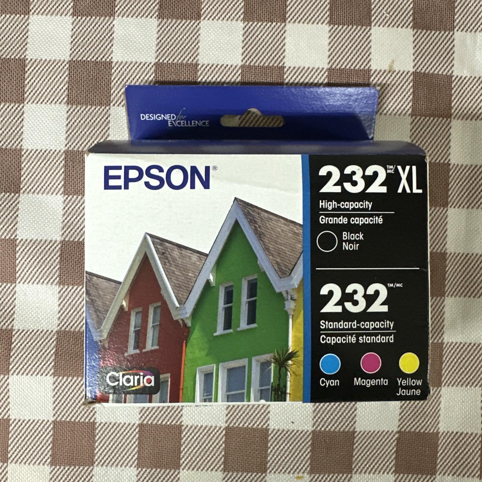 Epson 232XL/232 Ink Cartridge Black/Tri-Color