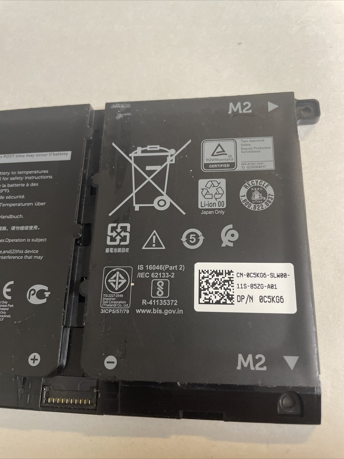 Genuine Dell Latitude 3410 3510 Inspiron 14 5000 2-in-1 Battery 40Wh JK6Y6 C5KG6
