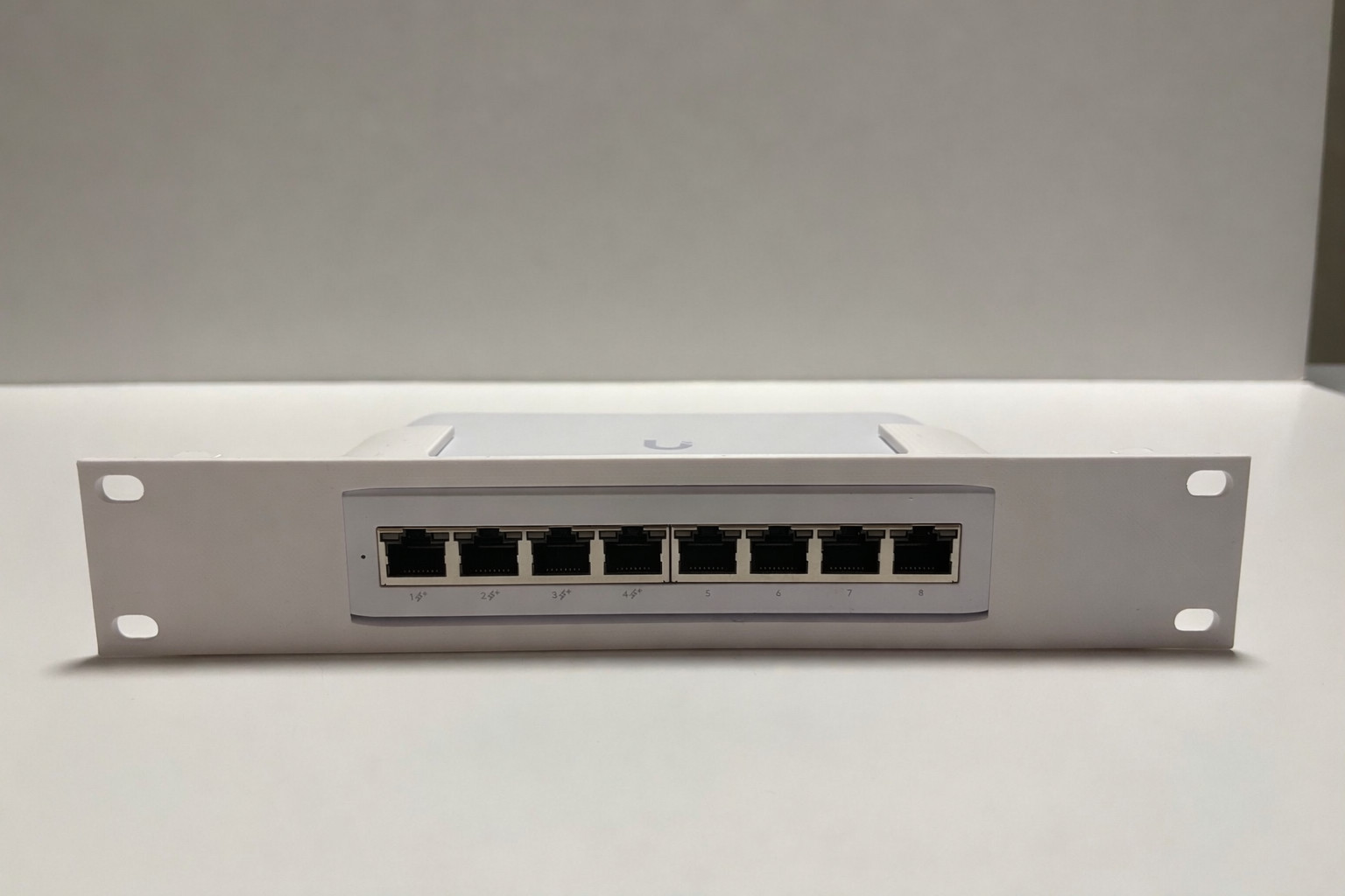 10” Rack Mount for Ubiquiti UniFi USW Lite 8 PoE | PETG | Black or White