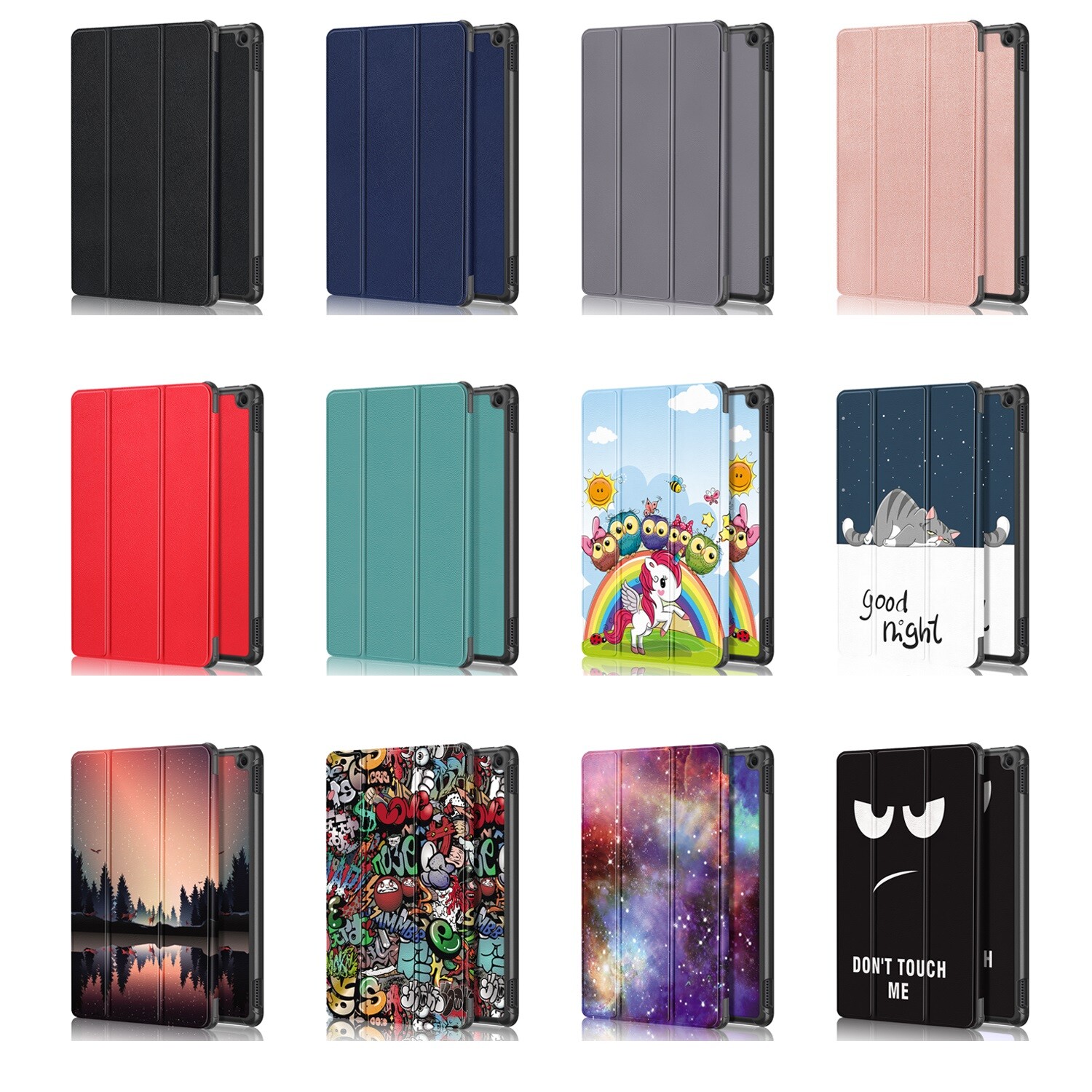 For Lenovo Tab Nook 9″ M9 M8 M10 Plus M11 K11 P12 P11 Plus P11 Case Smart Cover