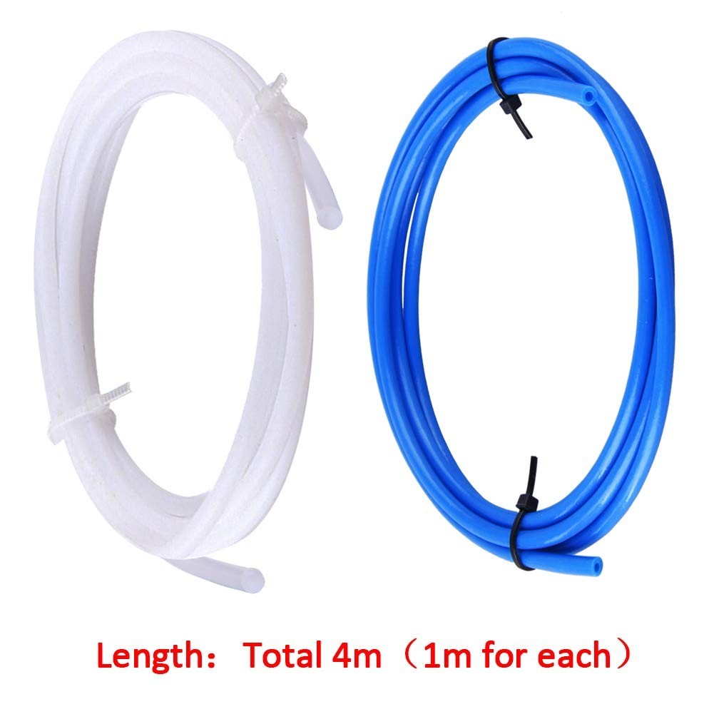 High-Temperature Resistant PTFE Tubing & Fitting Set for Advanced 3D Printing