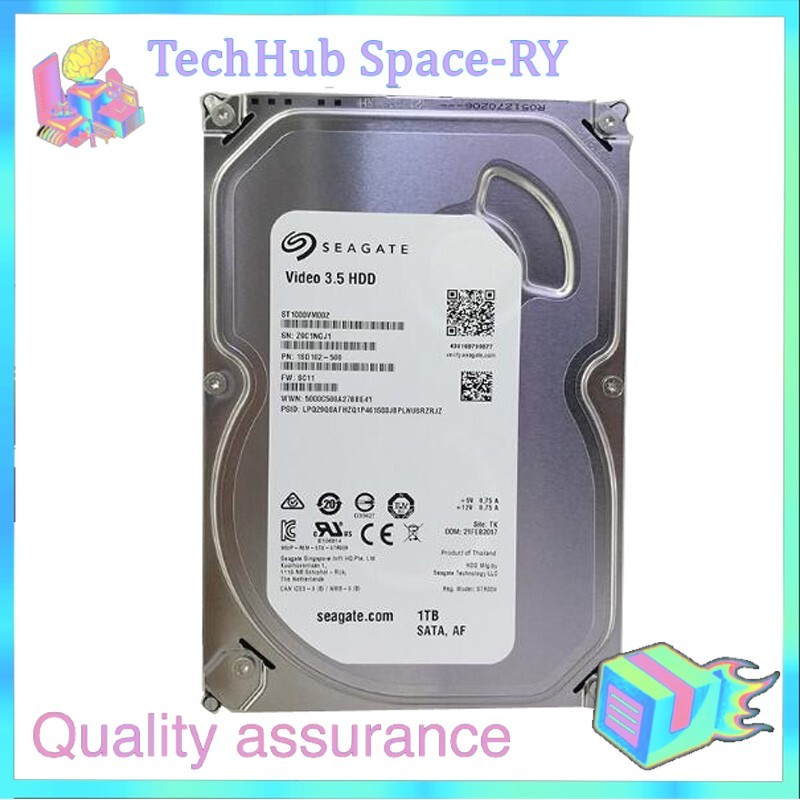 Seagate ST1000VM002 Pipeline HD 5900RPM 1TB SATA 3.5″ PC CCTV DVR HDD Hard Drive