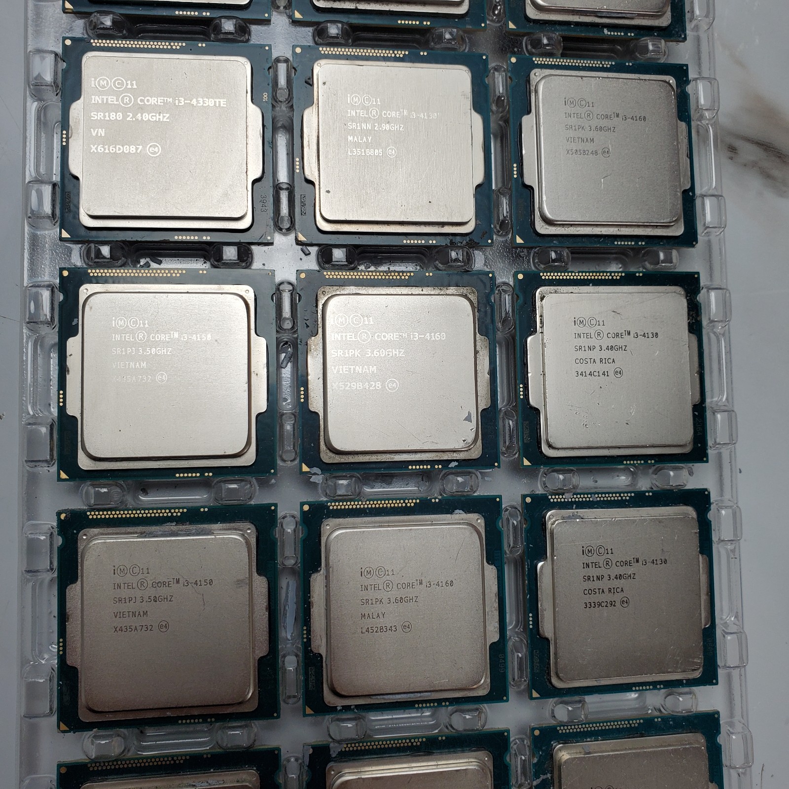 (Lot of 118) Intel 4th Gen Core i3 i5 i7 Desktop CPUs – Mixed Processor Lot READ