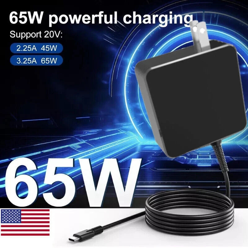 65W USB-C Laptop Charger Compatible with ACEMAGIC AX15 AX16PRO KAIGERR AX16