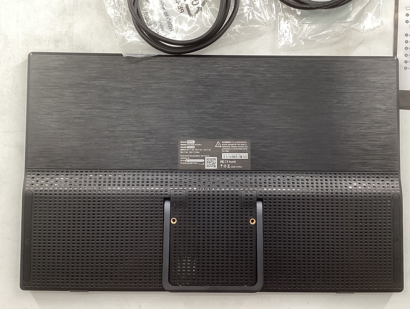 KQC Portable 15.6 Inch Monitor Ultra Slim