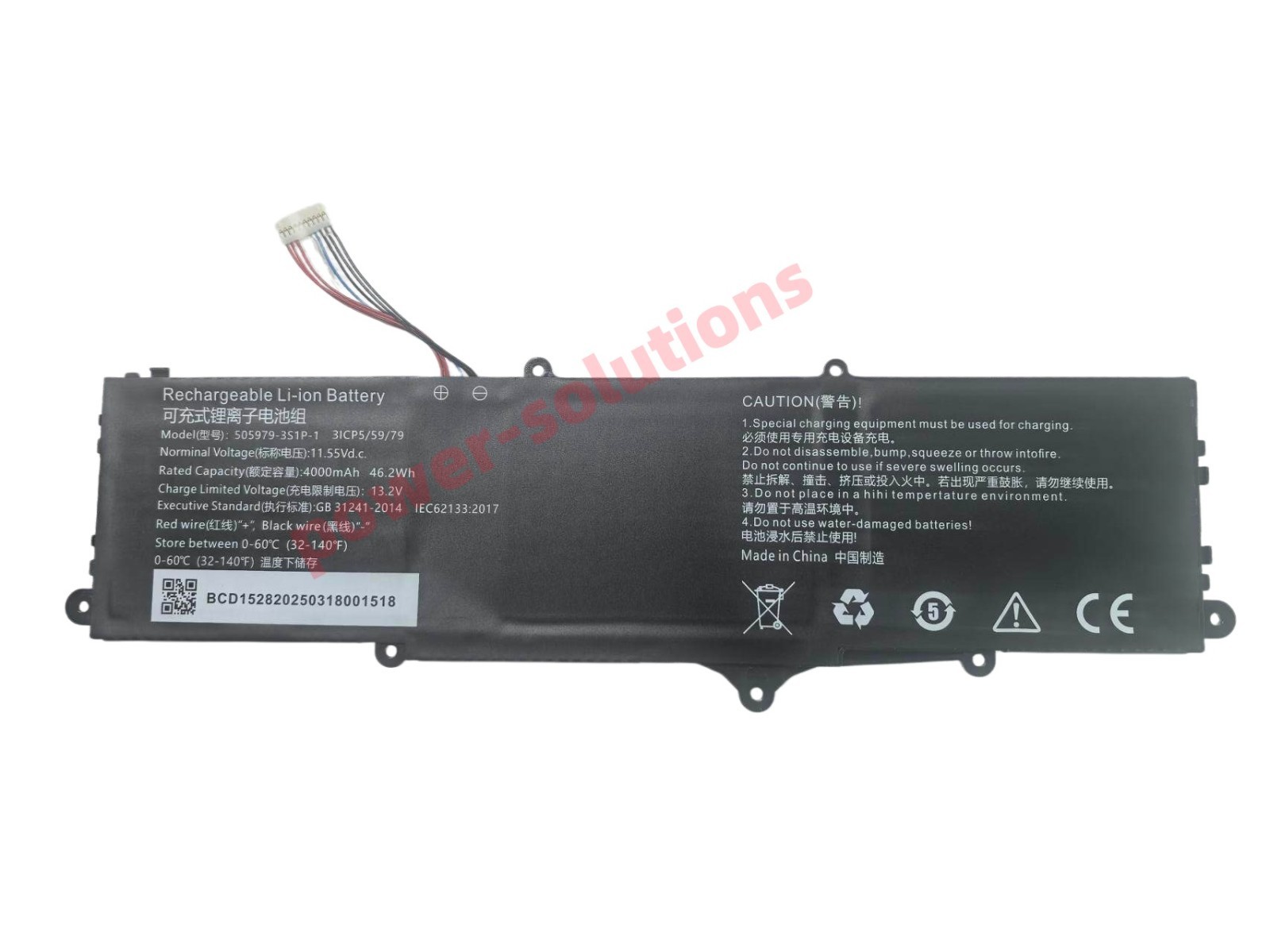 505979-3S1P-1 Laptop Battery for Chuwi CoreBook X Pro 13 CWI528 X 14 CWI529