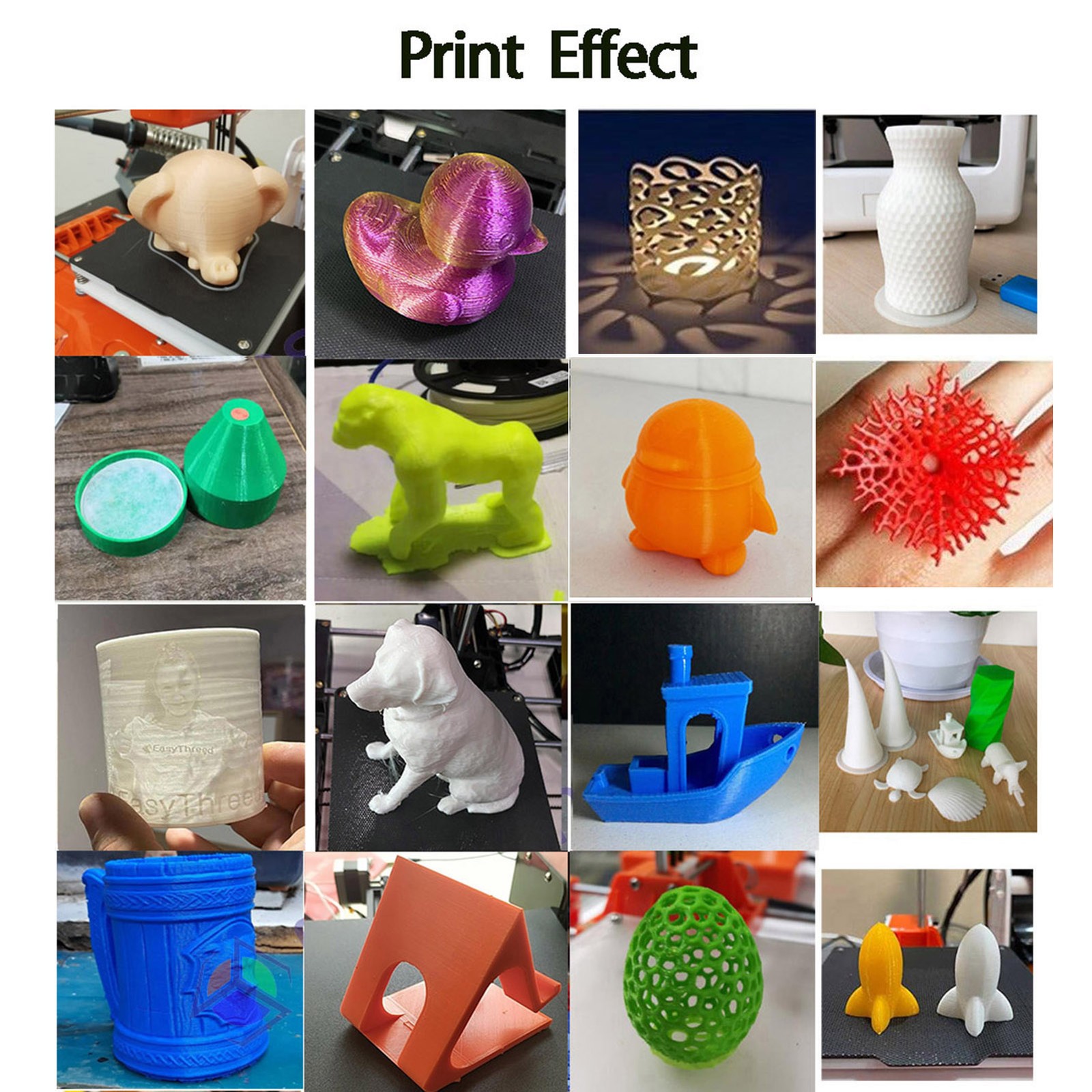 EasyThreed K10 3D Printer Mini Desktop Printing Machine For Kids UHPD