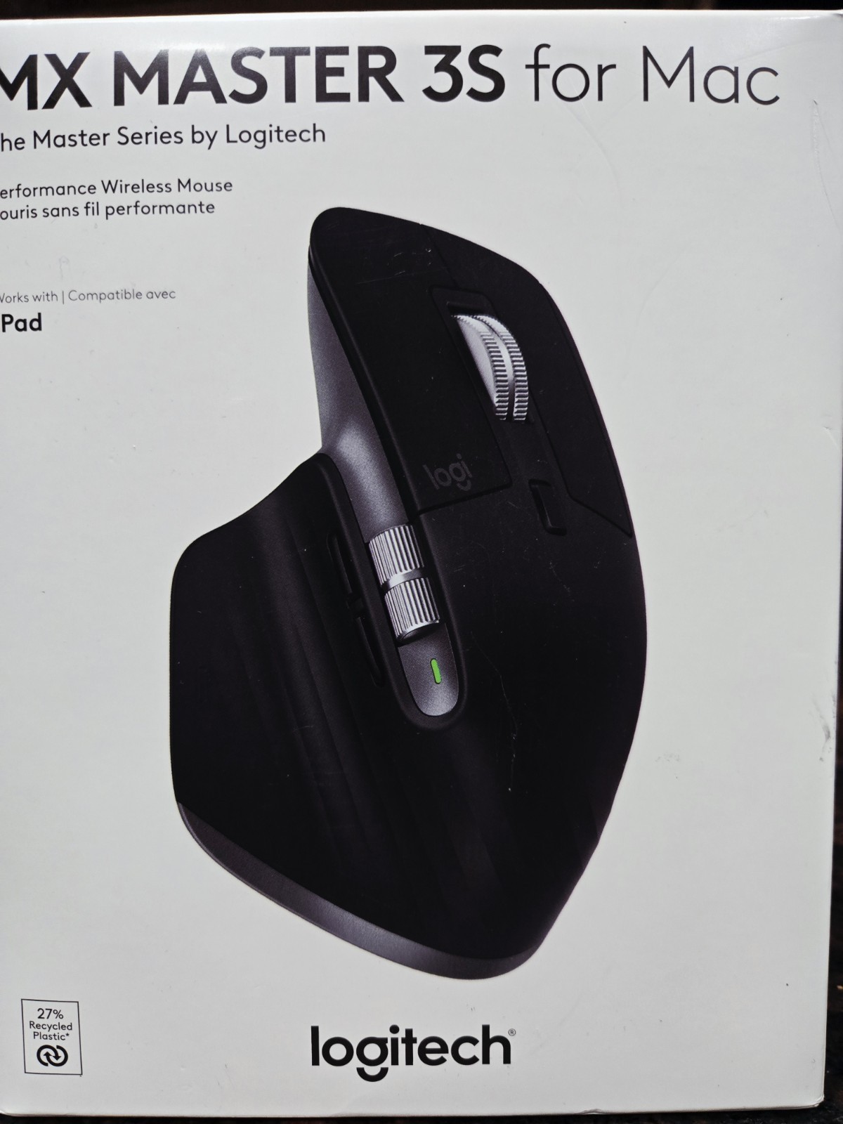 Logitech MX Master 3S Wireless Mouse – Black