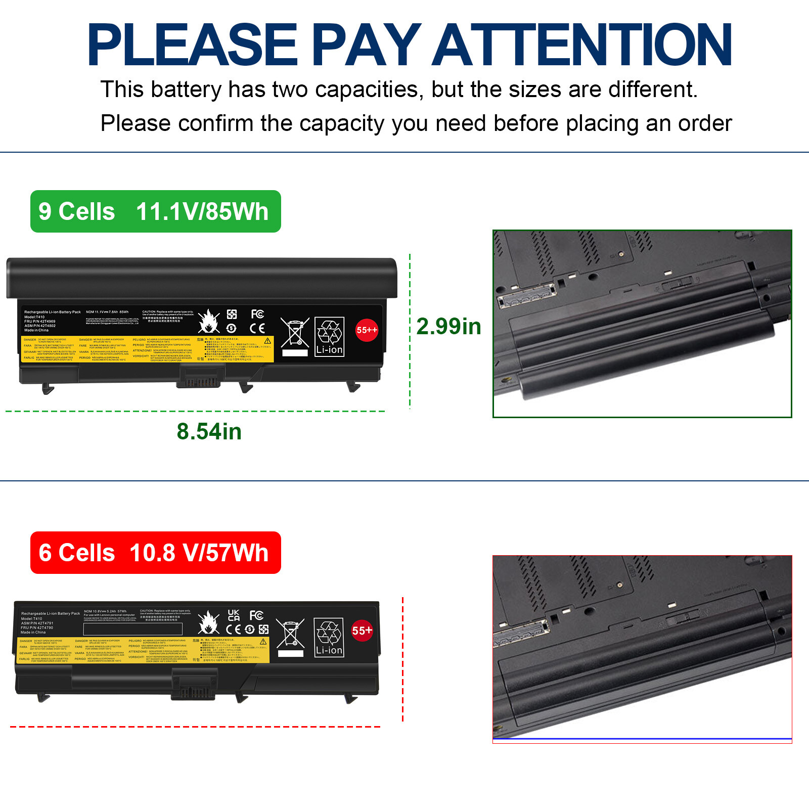 Battery For IBM/LENOVO ThinkPad Edge 15” E420 E520 42T4708 42T4751 42T4791 Fast
