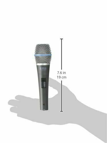 4X Professional Wired Dynamic Vocal Studio Microphone HandHeld Mic with XLR 3Pin