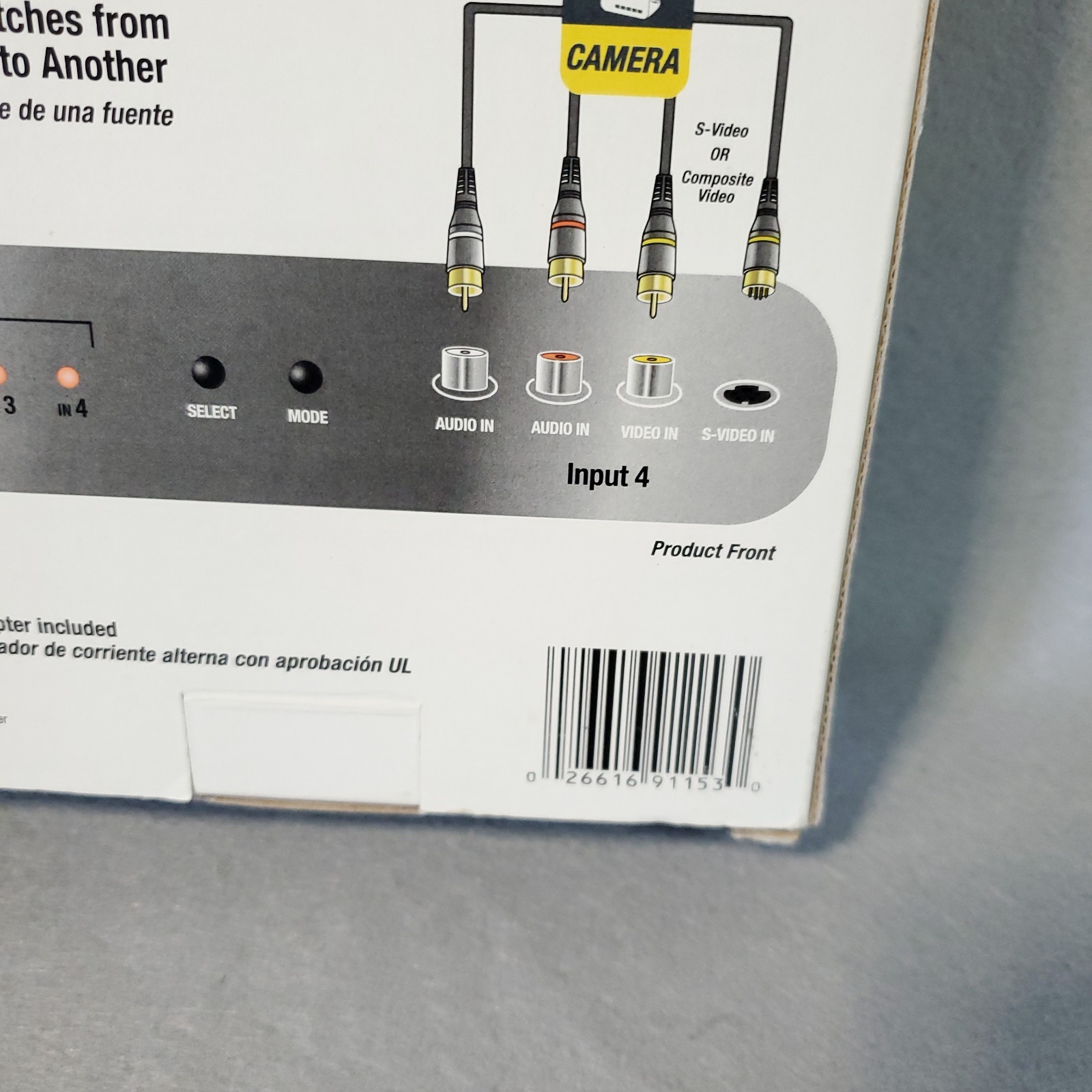 Philips PH61153 Master Video Switching Center Connect 4 Devices(T9) NEW Open Box
