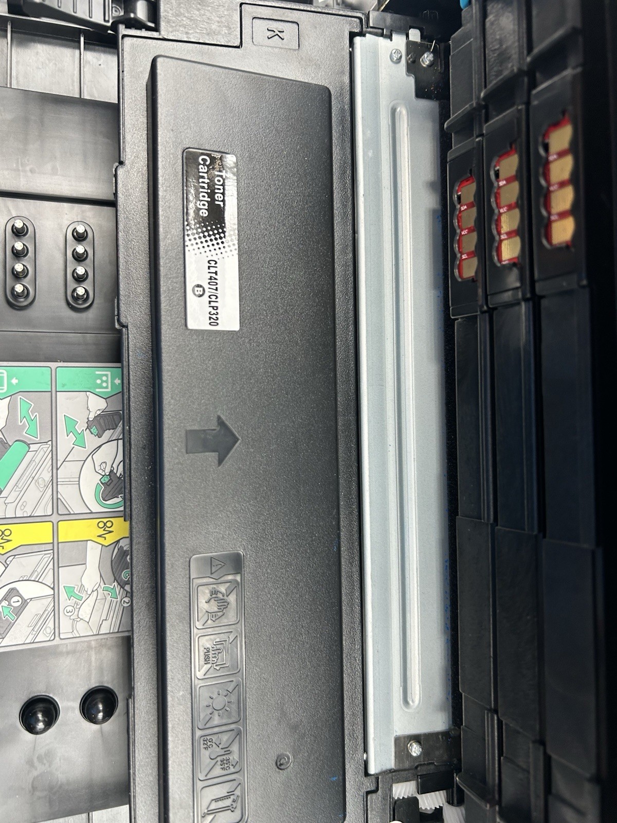Samsung CLX-3185FW Color Xpression All-In-One Color Laser Printer No ink