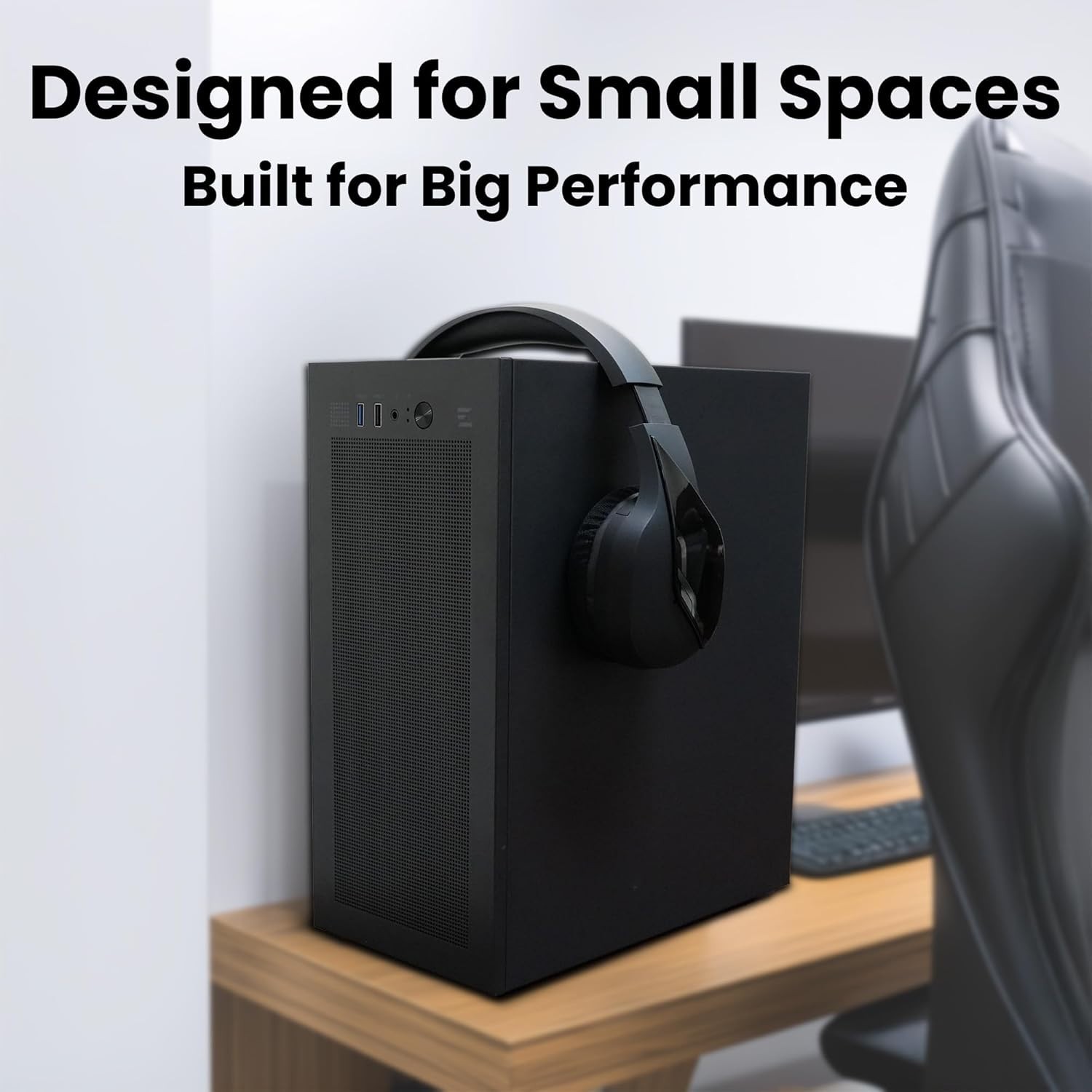 Durable CUBIX Mini Tower Chassis for Gaming & Business | Supports ATX PSU