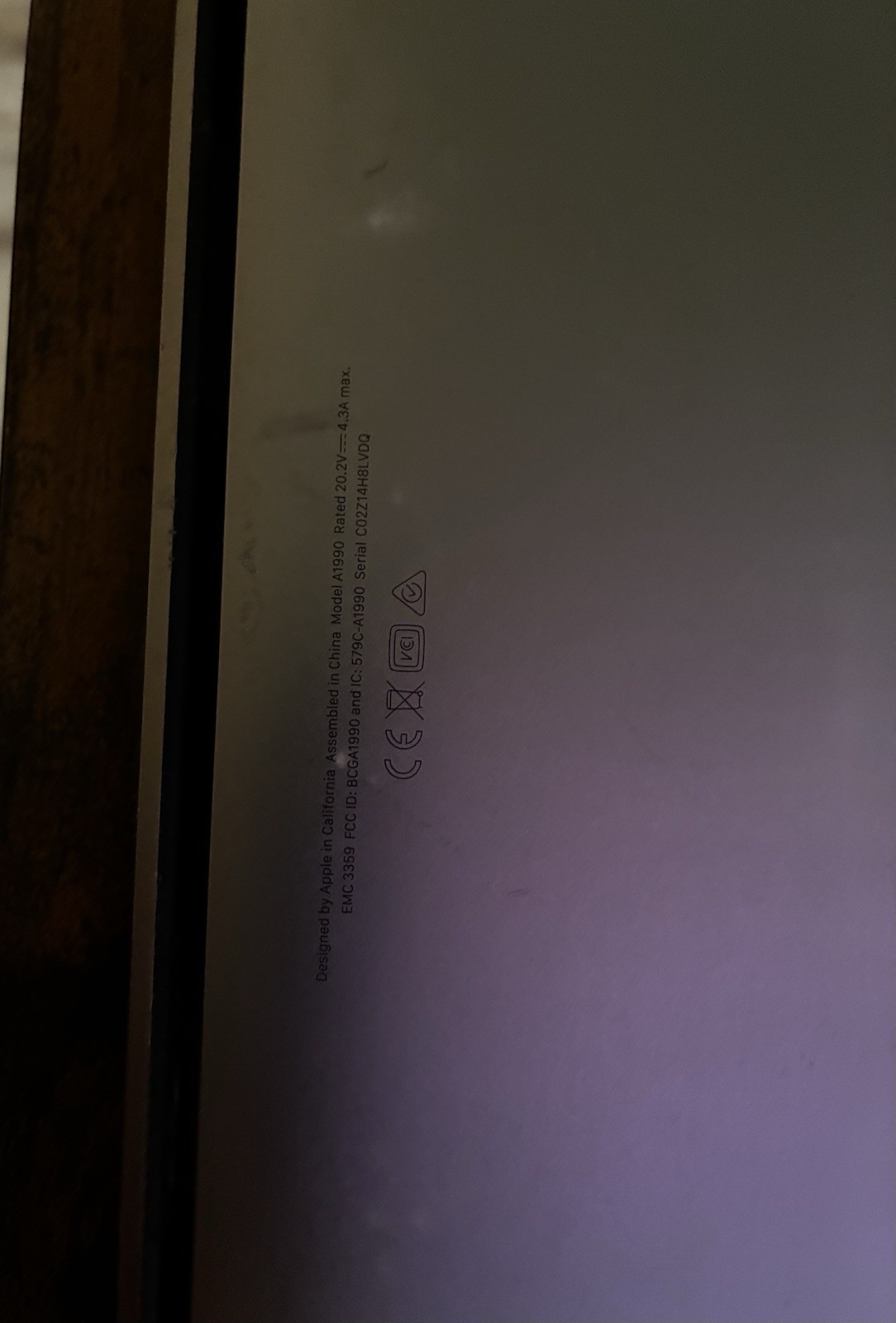 Apple MacBook Pro 13in 2019 i5 2.3GHz 8GB 128GB SSD Space Gray