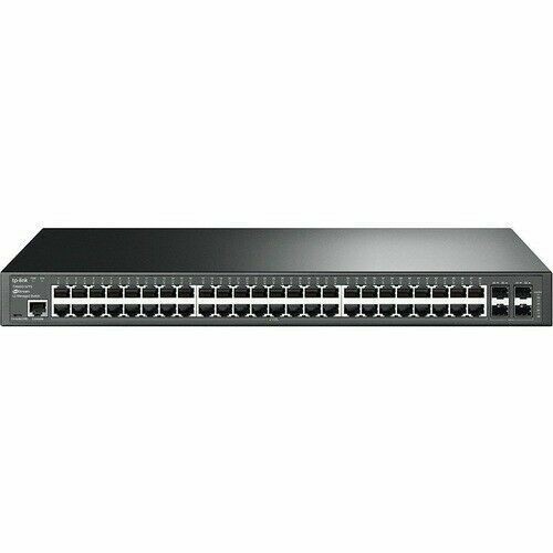 TP-LINK JetStream 48-Port Gigabit L2 Managed Switch with 4 SFP Slots TL-SG3452