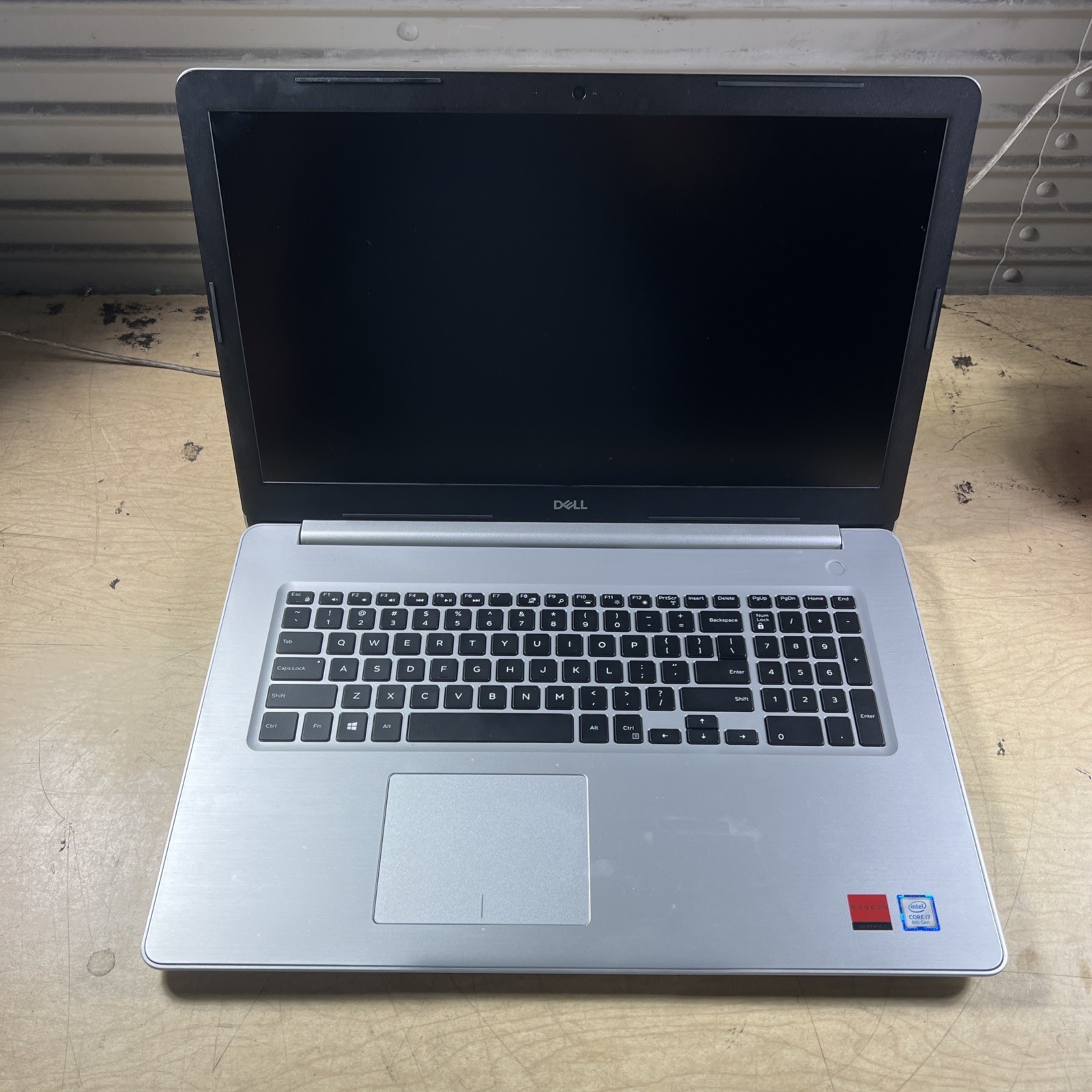 DELL INSPIRION 5770 INTEL CORE I7-8550U 1.80GHZ 16GB RAM **NO HD/ NO CADDIE
