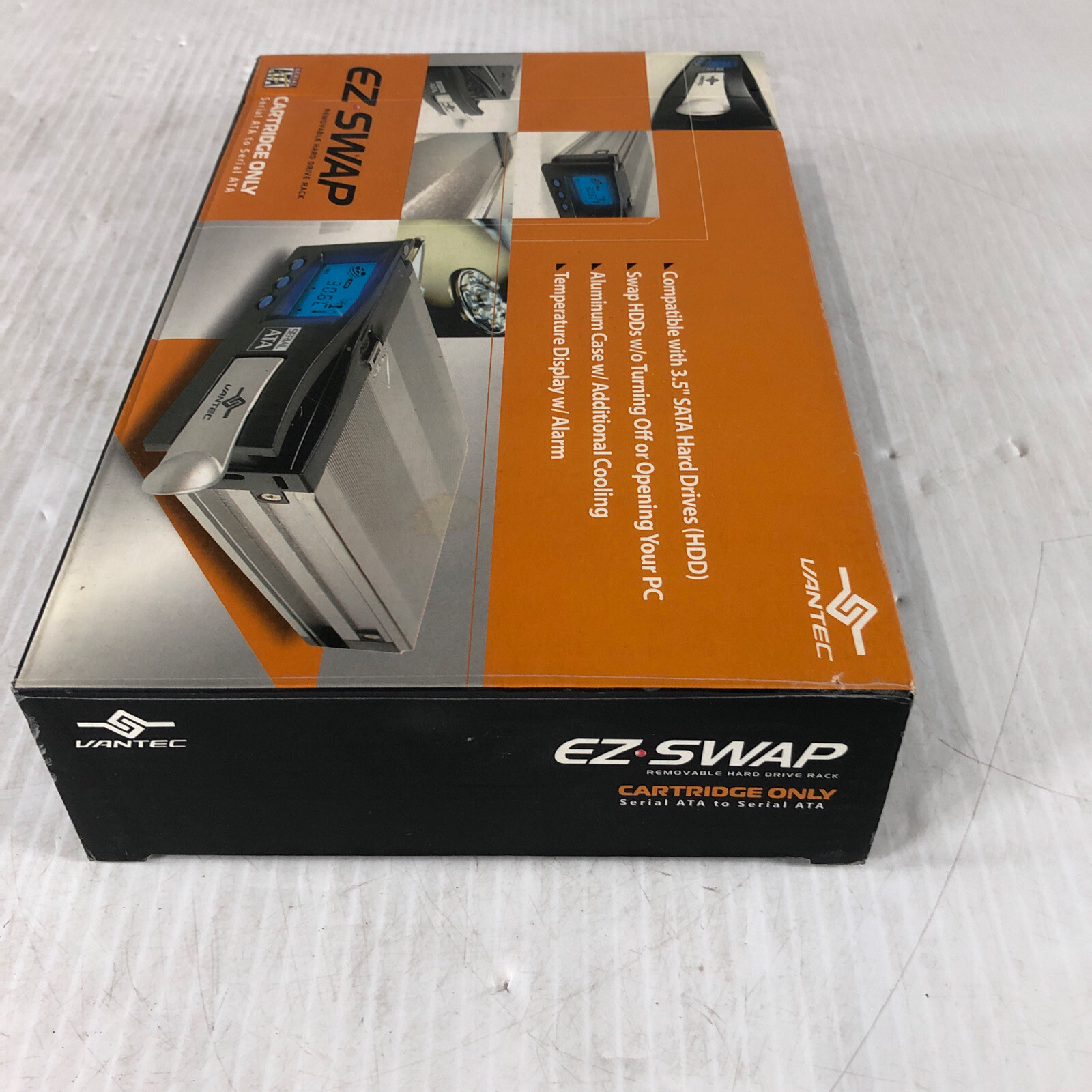 Vantec Ez Swap Removable Hard Drive Rack MRK-200ST-BK In Box