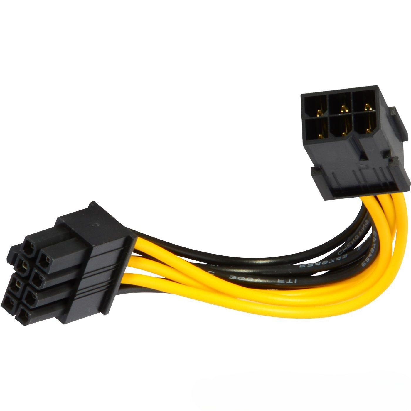 6-pin to 8-pin PCI Express Power Converter Cable GPU Video Card PCIE PCI-E 18AWG