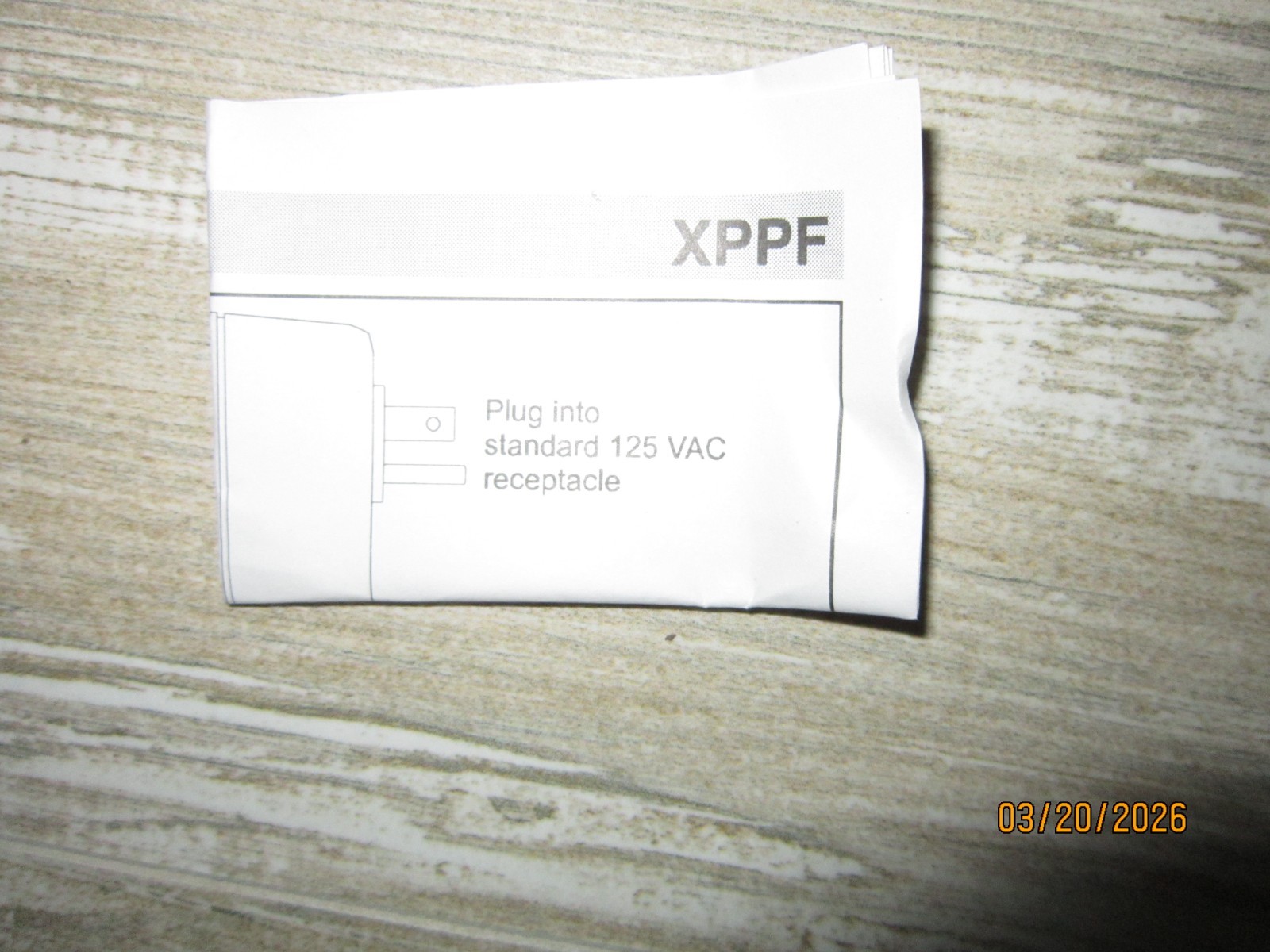 X10 PRO Plug-In Noise Filter Module (XPPF) 120 VAC 5A Brown New in Box
