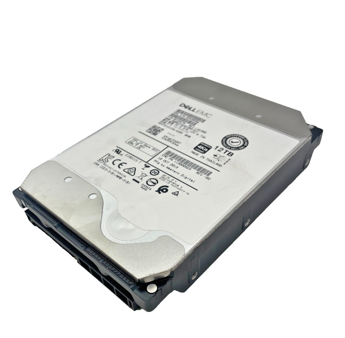 Dell EMC 12TB SAS 12Gb/s 7.2K 3.5″ EMC12T0 H5H72121 Grade B 50K-70K POH