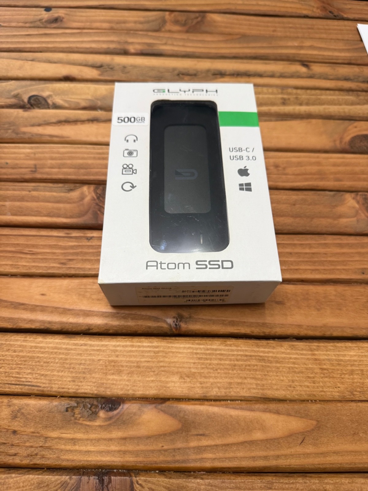 Glyph Atom SSD 500GB usb-c