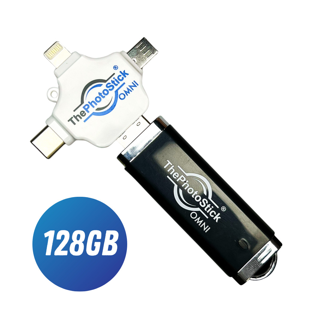 ThePhotoStick® Omni Secure Photo and Video Backup