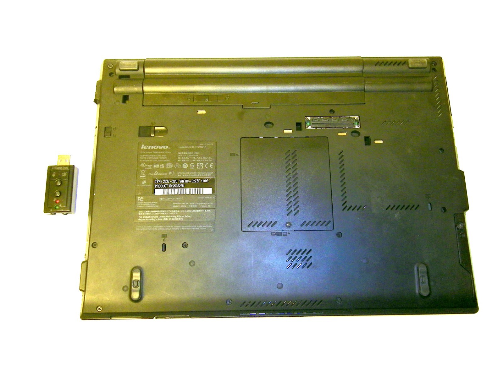 Lenovo ThinkPad T410 – Windows XP Pro/2.4ghz i5 CPU/4 GB RAM/32GB SSD/Charger