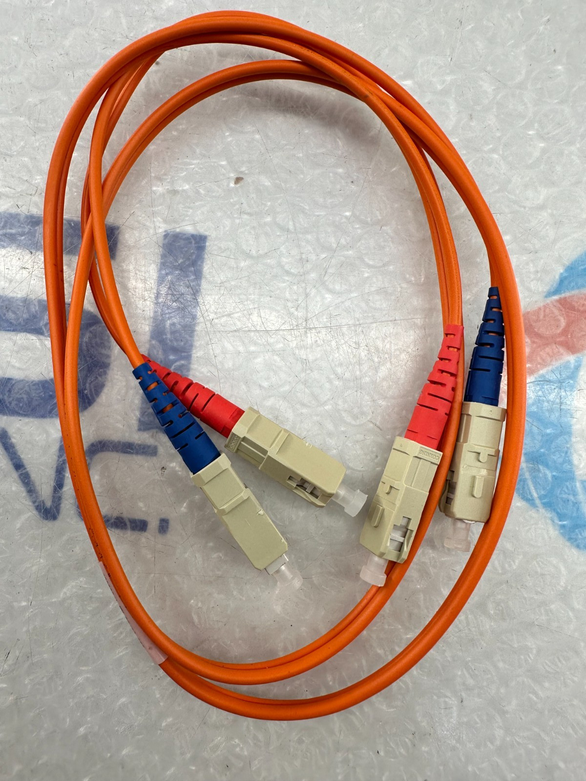 CORNING OPTICAL SC-SC MM DPLX PL 25FT FIBER OPTIC CABLE