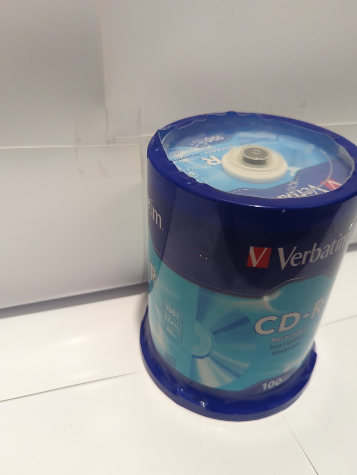 Verbatim 94554 700MB 52x CD-R Disc Pack of 100 New